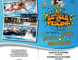 volantino battaglie in piscina